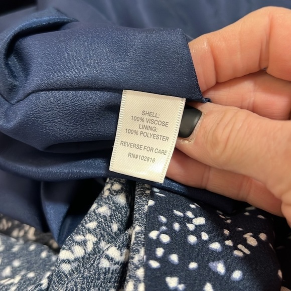 Garnet Hill NWOT Marina Crepe Dress Size 14 - Picture 8 of 12